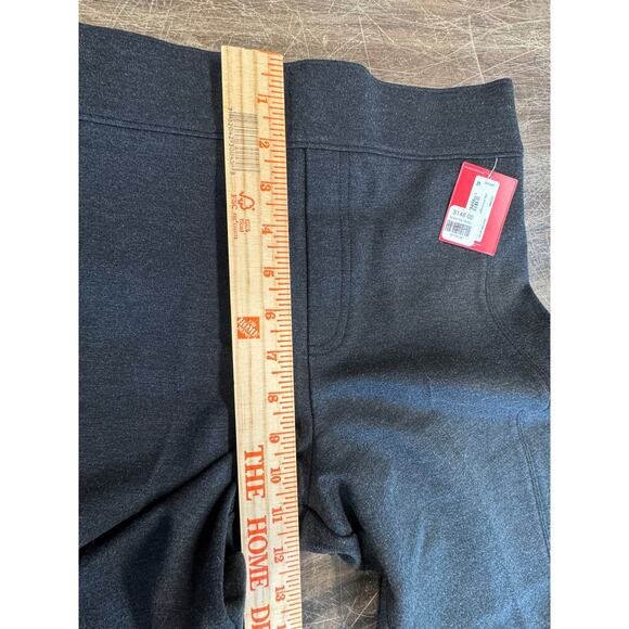 NWT! "SPANX" The Perfect Pant SZ XL MS148.00 Slim Straight Charcoal Heather Pant - Picture 8 of 11